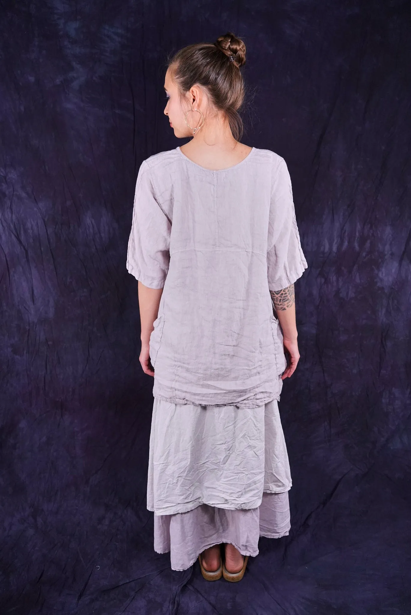2270 Linen Urchin Tunic Rice Paper-P