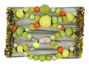 African Butterfly Wire Hair Clip - 7 Tong 511