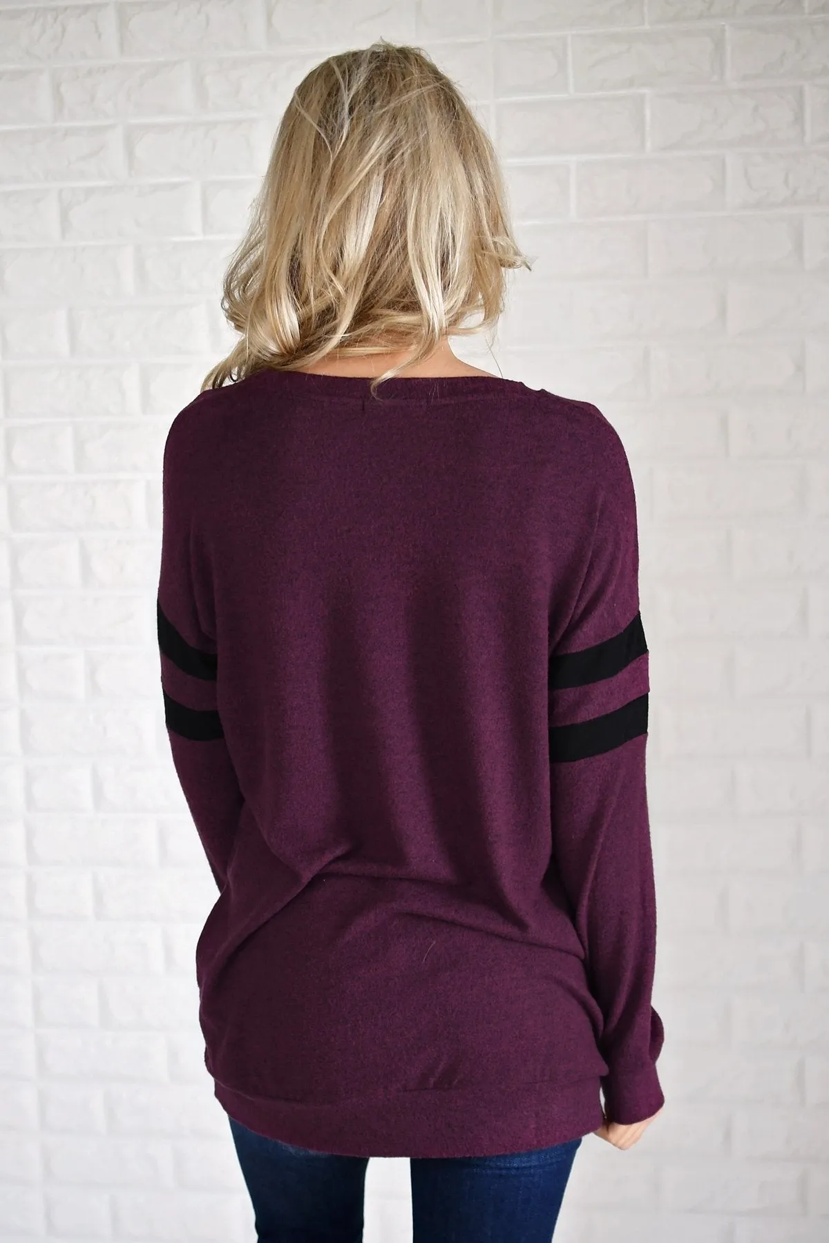 Always Cherished Plum Top
