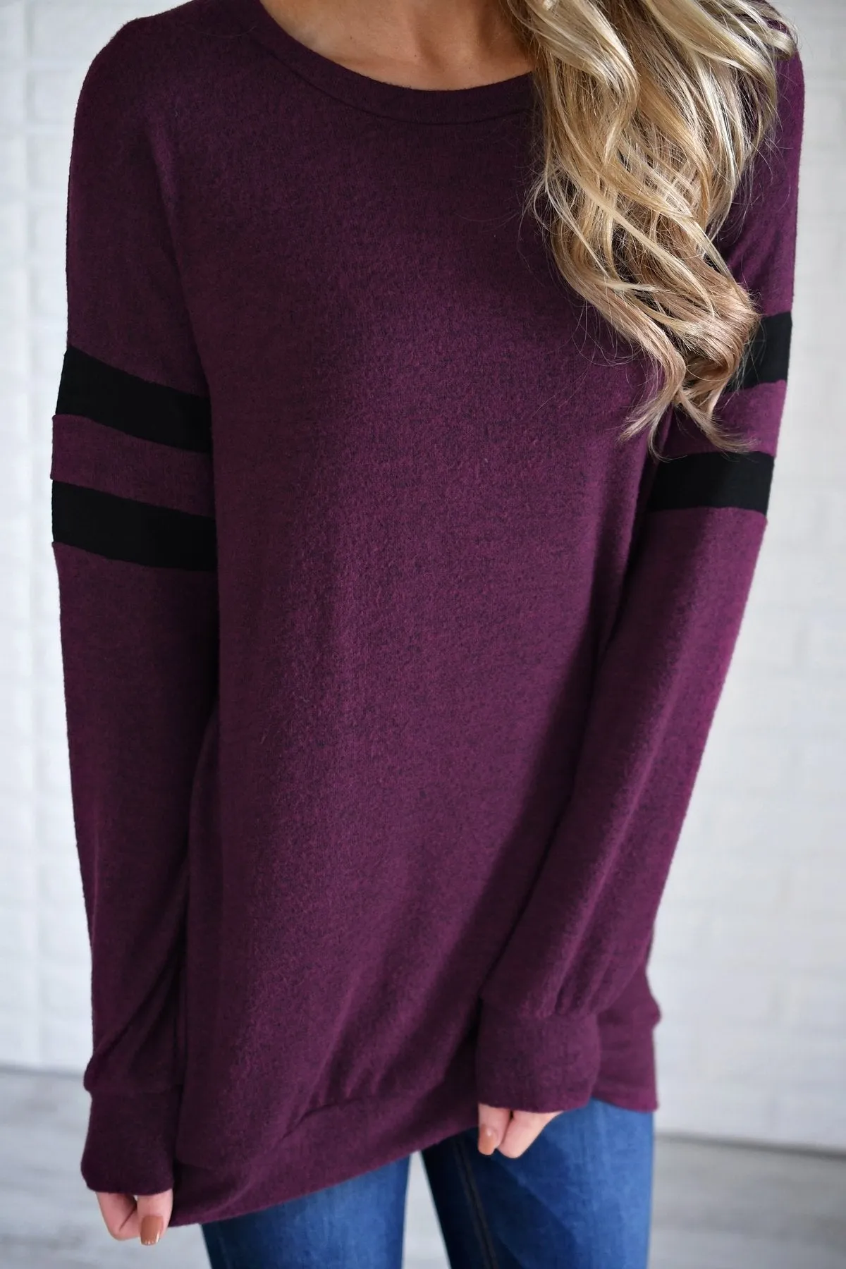 Always Cherished Plum Top