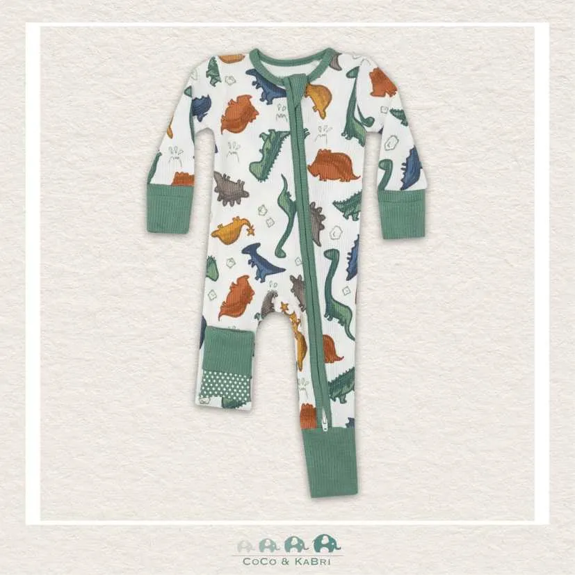 Angel Dear Dino Rocks 2 Way Zipper Romper
