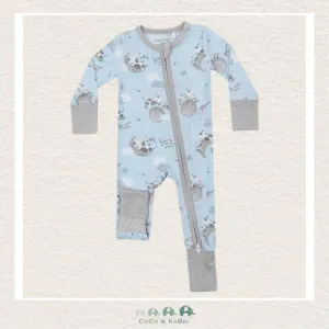 Angel Dear I Love You To The Moon Cows - 2 Way Zipper Romper