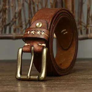 Atlas Buffalo Leather Belt
