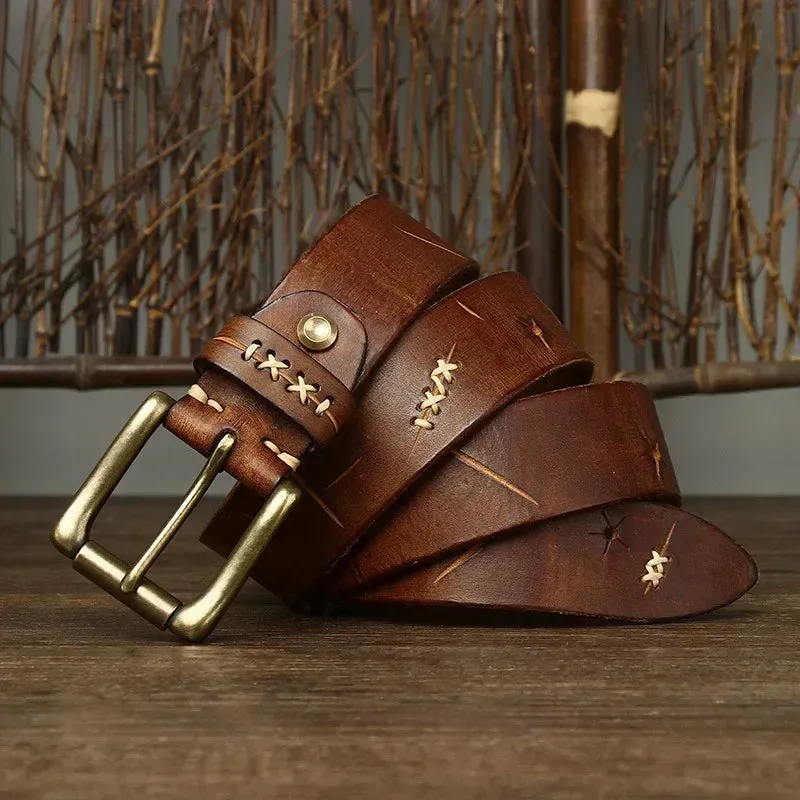 Atlas Buffalo Leather Belt