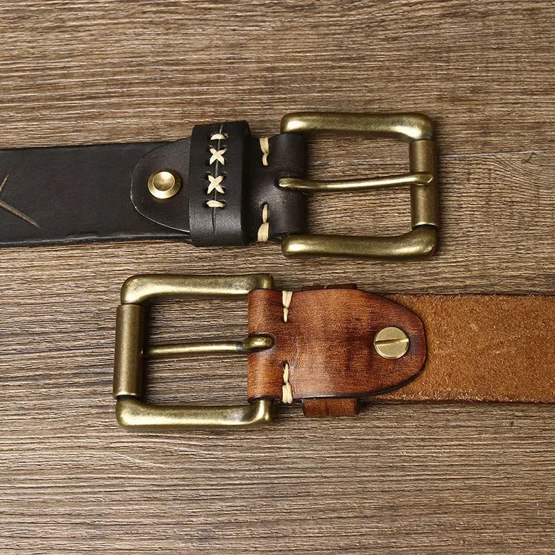 Atlas Buffalo Leather Belt