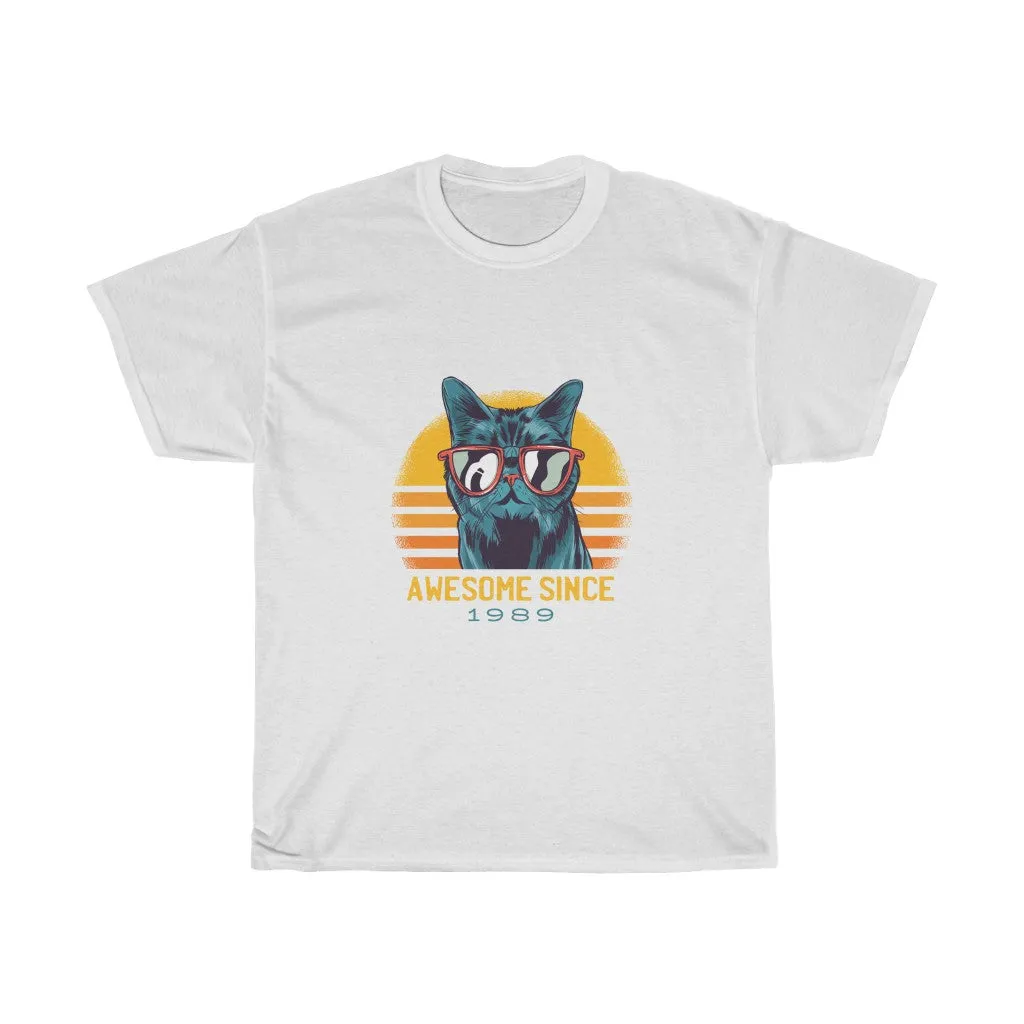 Awesome Since Cotton Tee