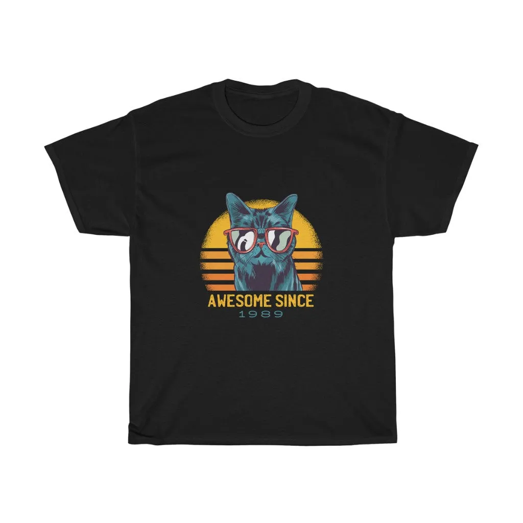 Awesome Since Cotton Tee