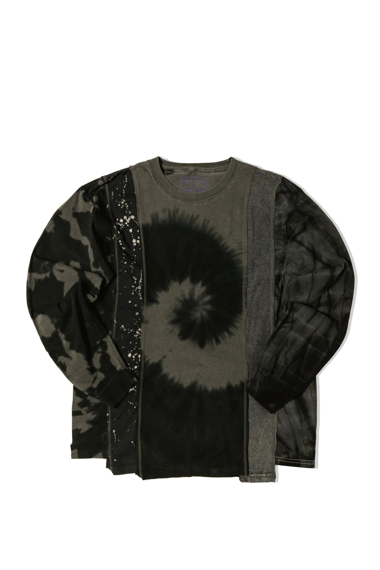 B&W Mishmash 5 Cuts Longsleeve Tee