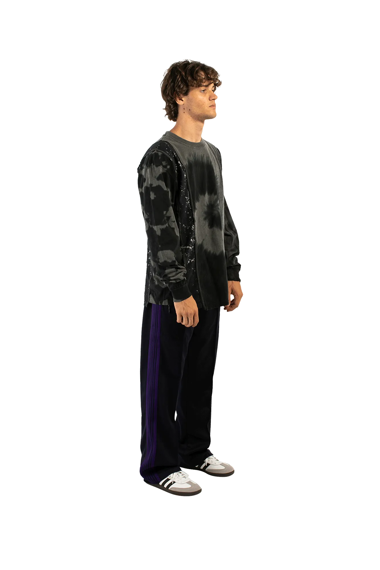 B&W Mishmash 5 Cuts Longsleeve Tee