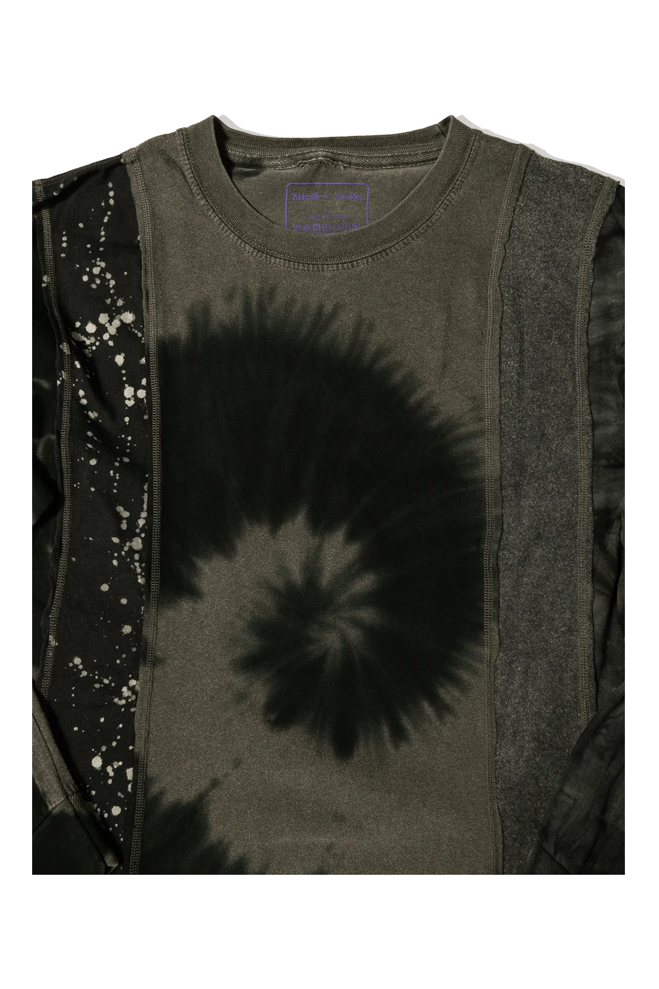 B&W Mishmash 5 Cuts Longsleeve Tee