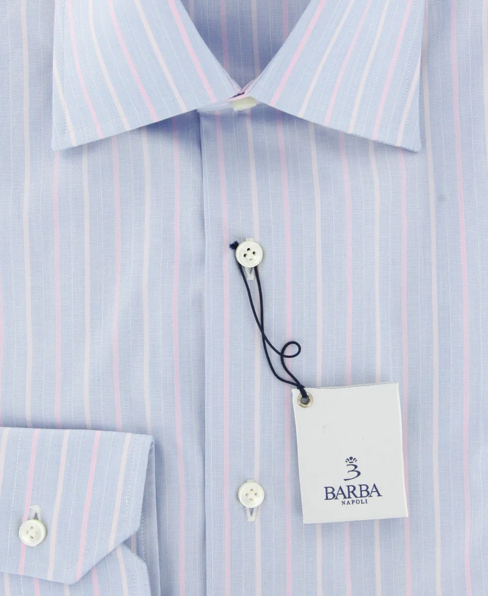 Barba Napoli Light Blue Shirt - Slim
