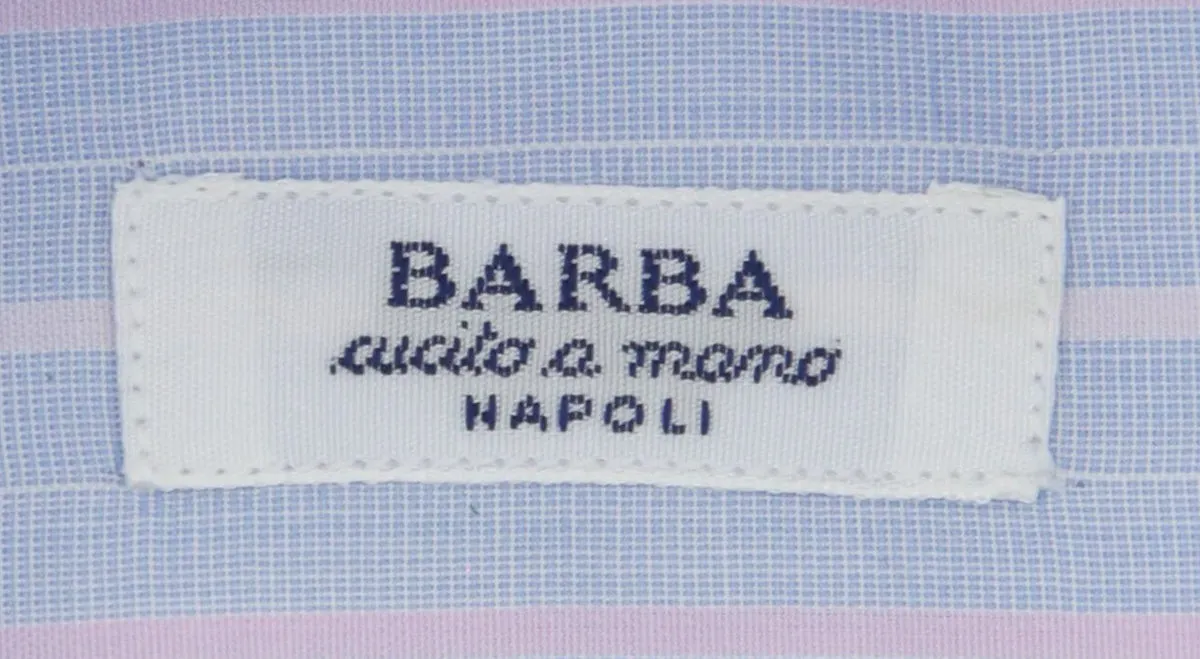 Barba Napoli Light Blue Shirt - Slim