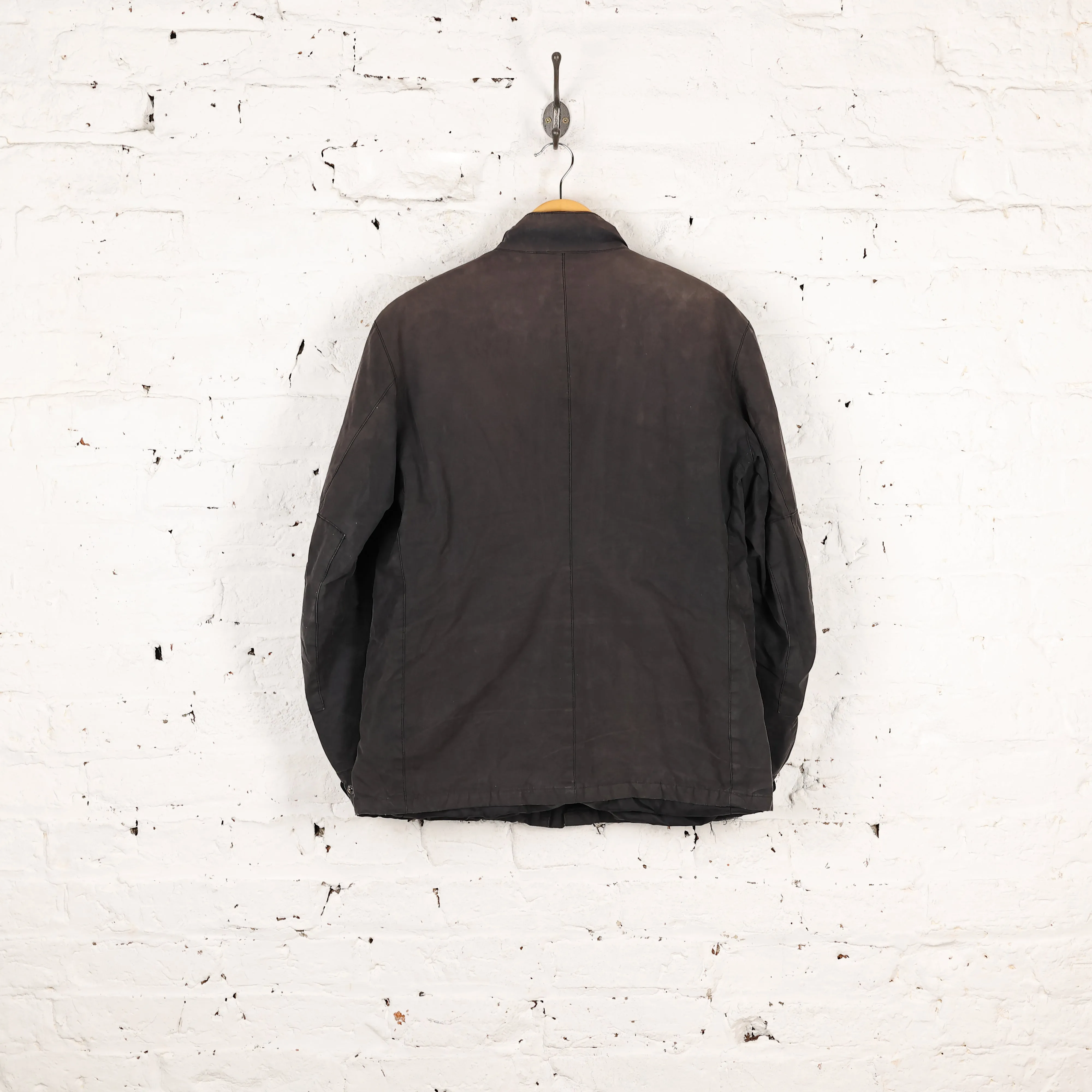 Barbour Duke International Wax Jacket - Black - L