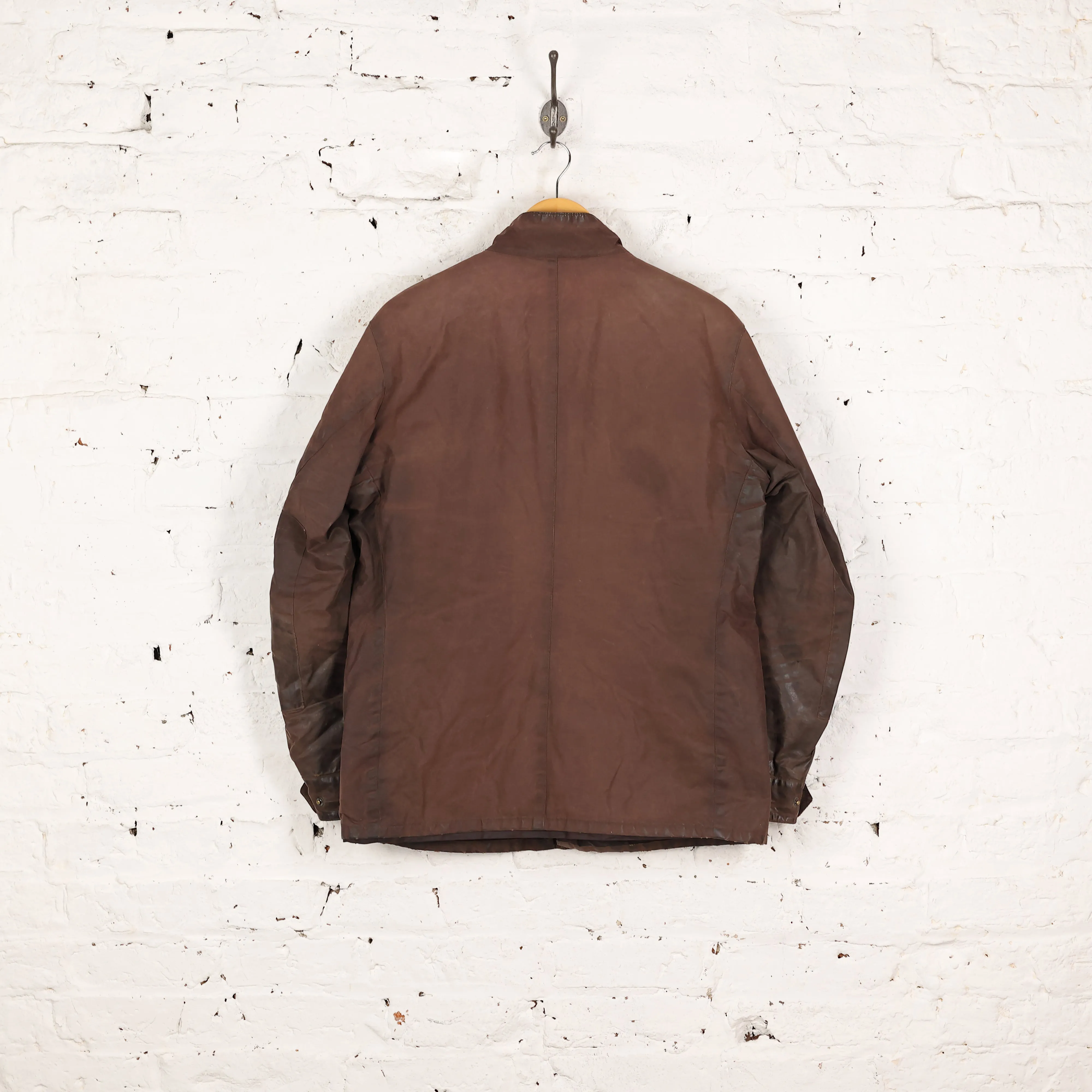 Barbour International Duke Wax Jacket - Brown - L