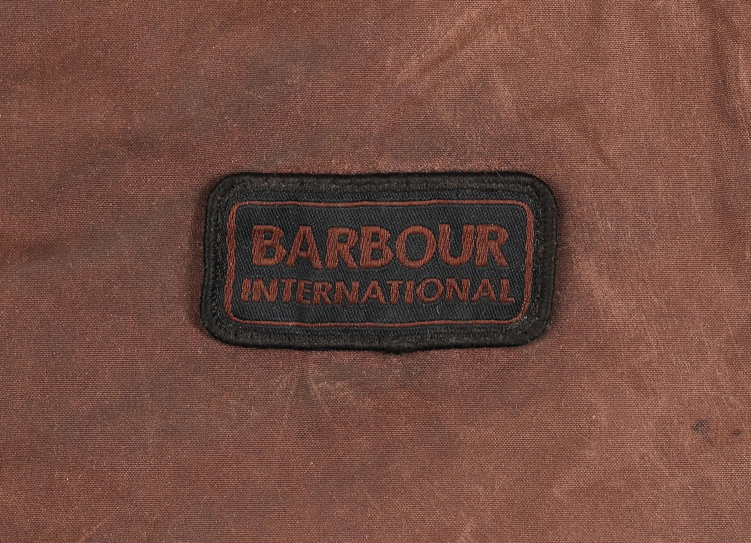 Barbour International Duke Wax Jacket - Brown - L