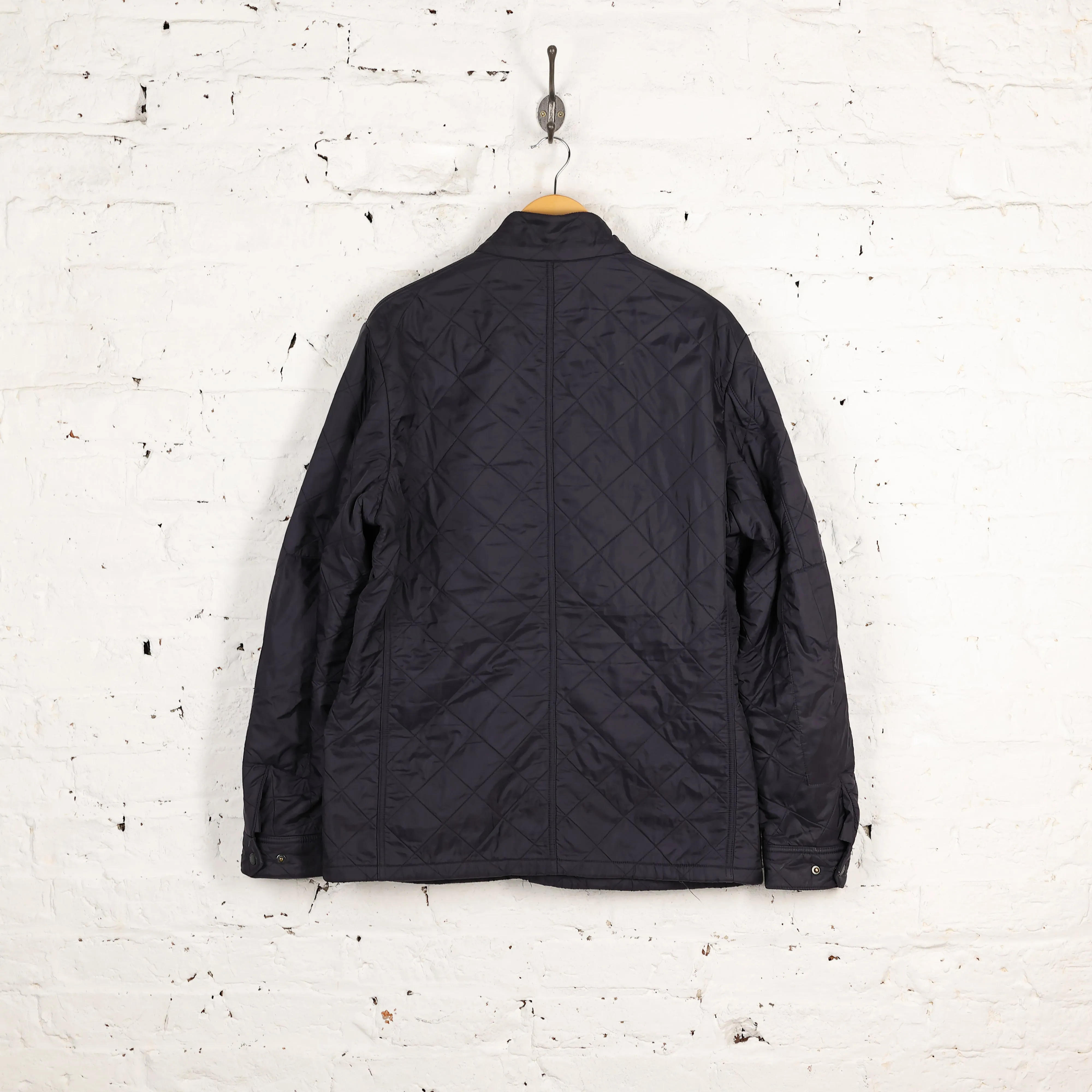 Barbour International Quilted Jacket - Blue - XL
