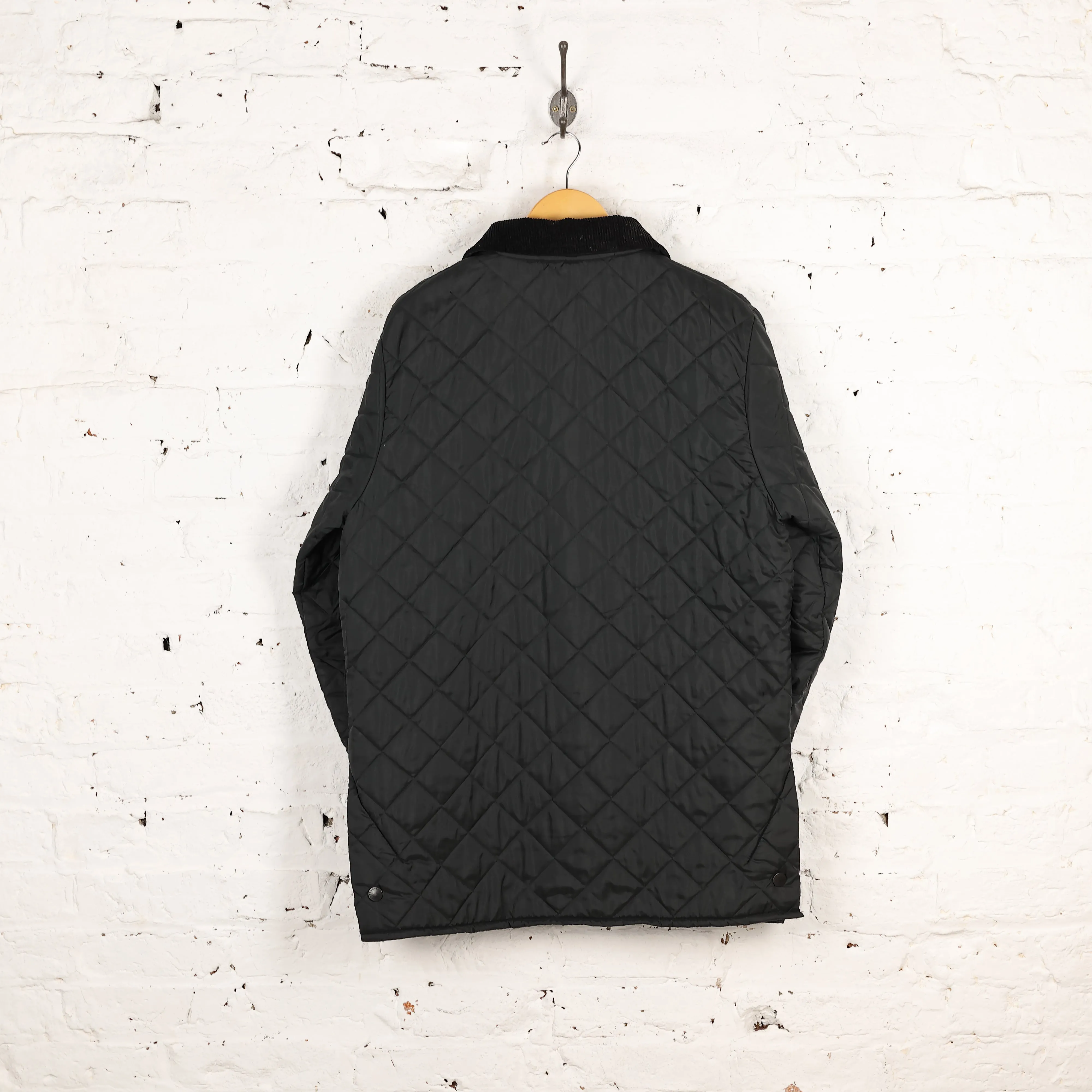 Barbour Liddesdale Quilted Jacket - Black - L