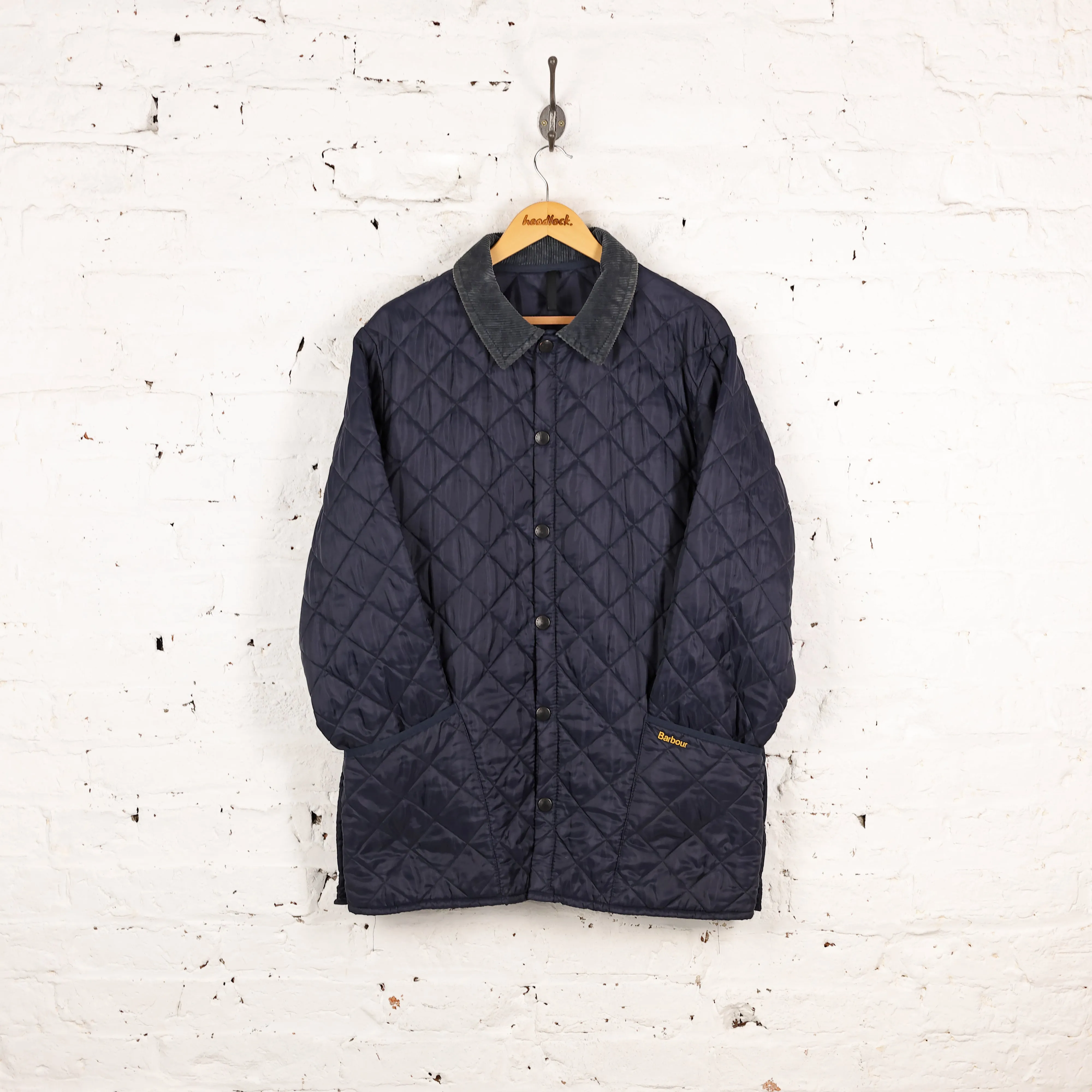 Barbour Liddesdale Quilted Jacket - Blue - M