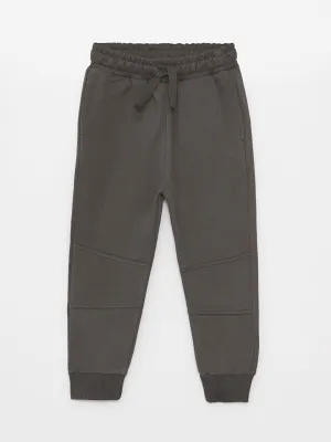 Basic Baby Boy Tracksuit Bottom With Elastic Waist