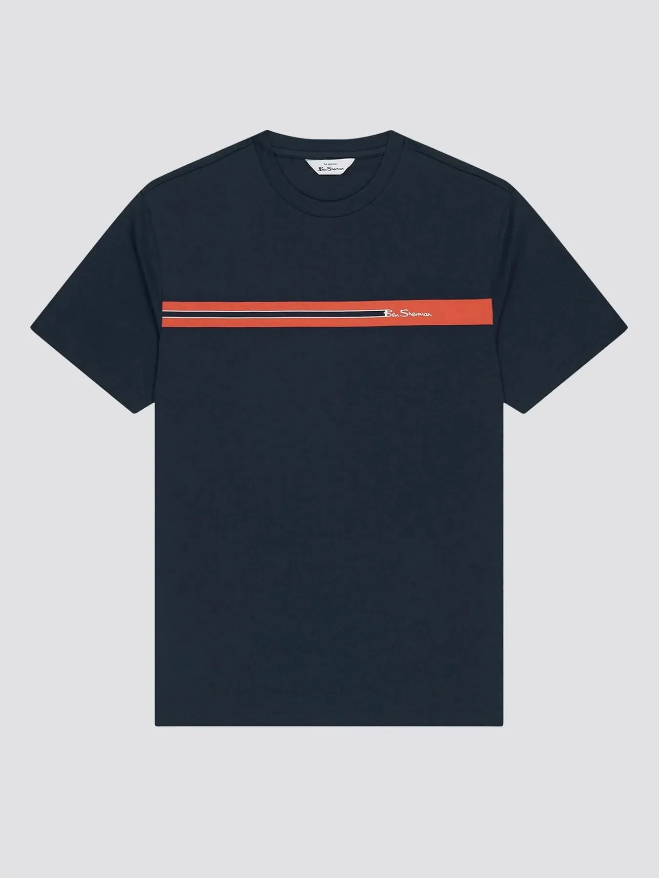 Ben Sherman Men's Regular Fit Chest Stripe Tee (0063358) M-XXL, 2 Colours