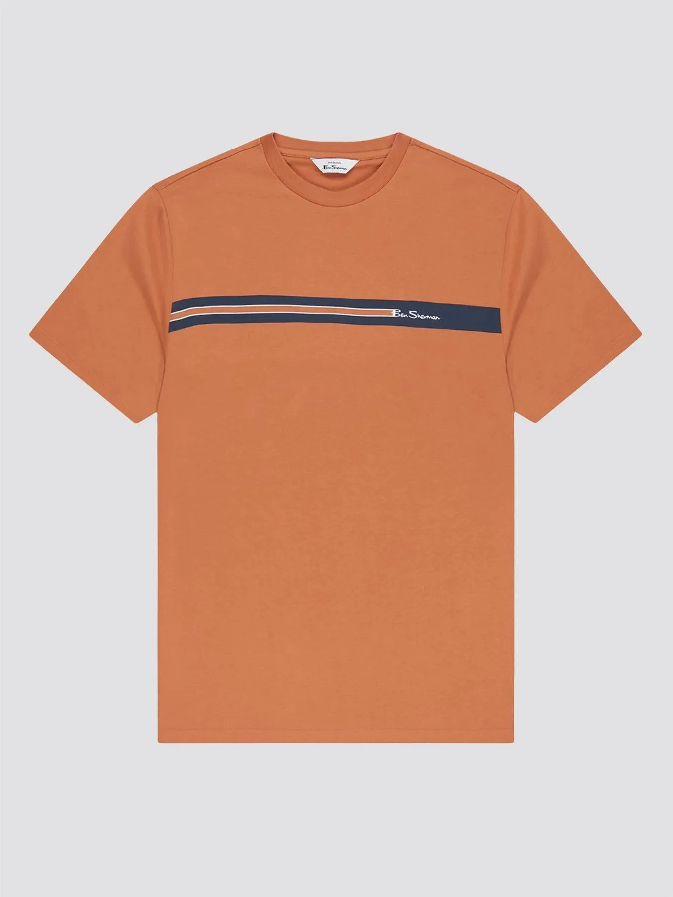 Ben Sherman Men's Regular Fit Chest Stripe Tee (0063358) M-XXL, 2 Colours