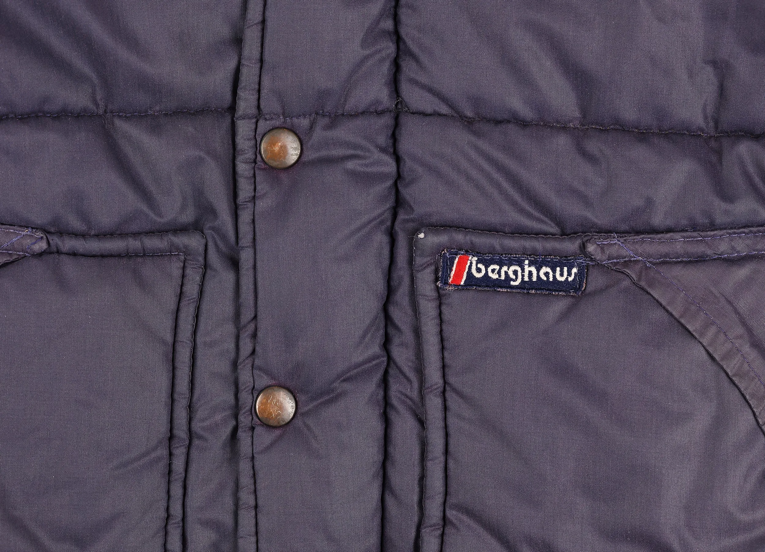 Berghaus 90s Ice Cap Quilted Jacket - Blue - XS