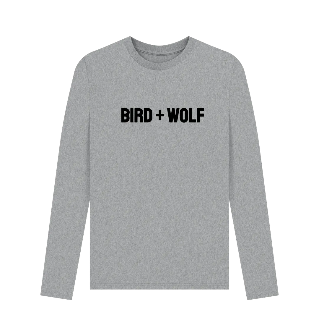Bird   Wolf Mens Long Sleeve Tee