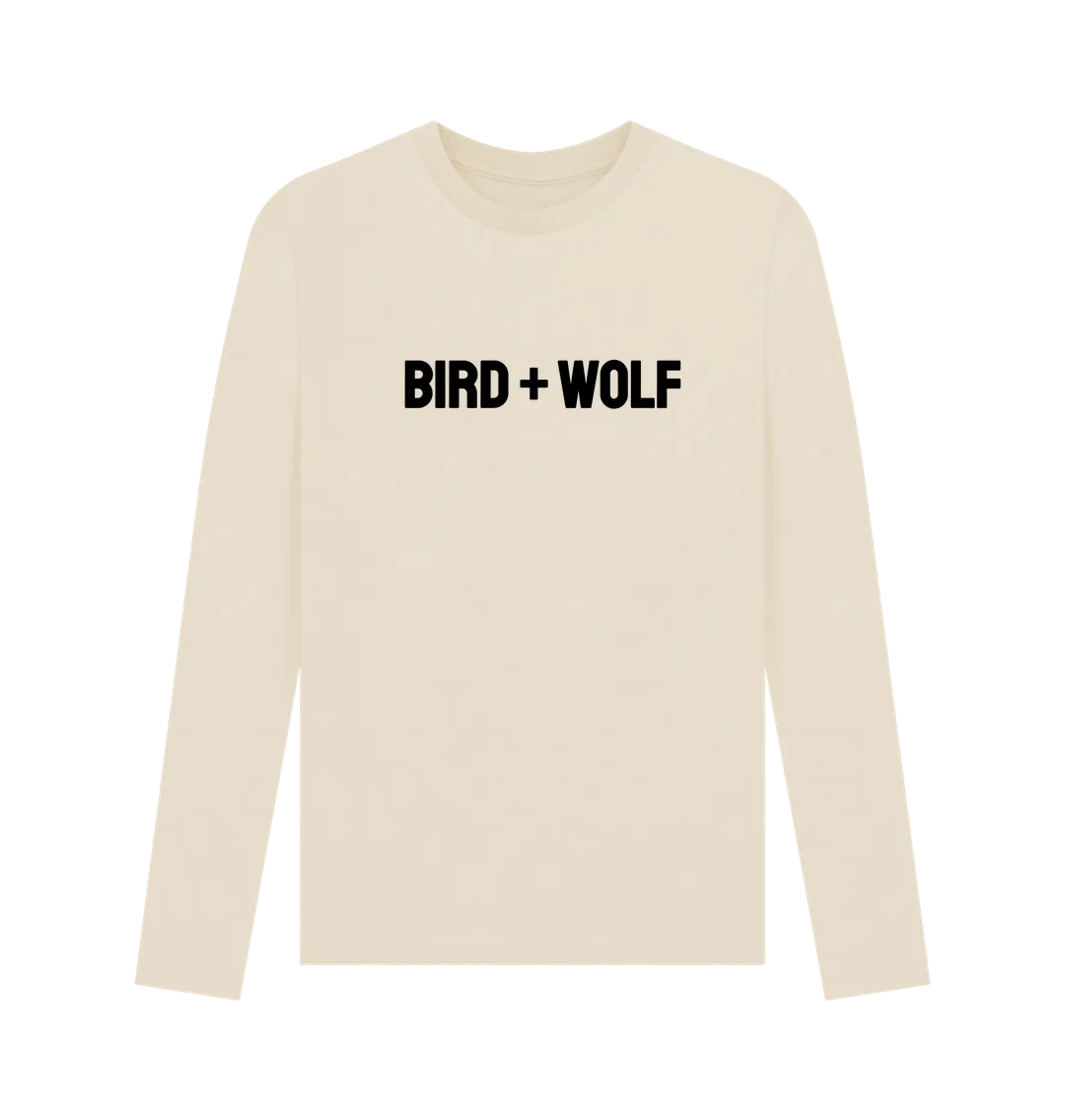 Bird   Wolf Mens Long Sleeve Tee