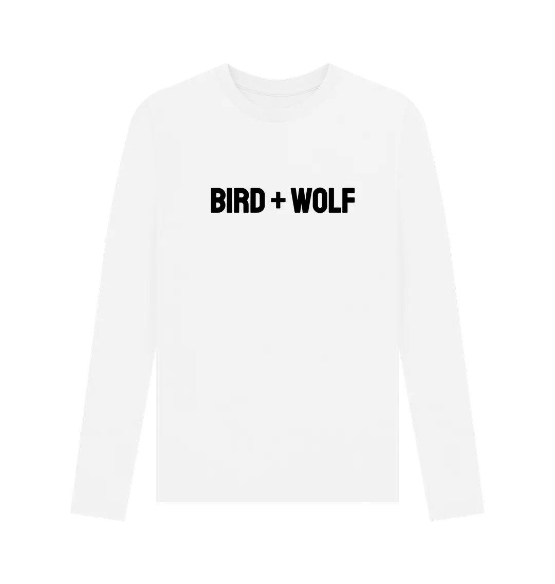 Bird   Wolf Mens Long Sleeve Tee