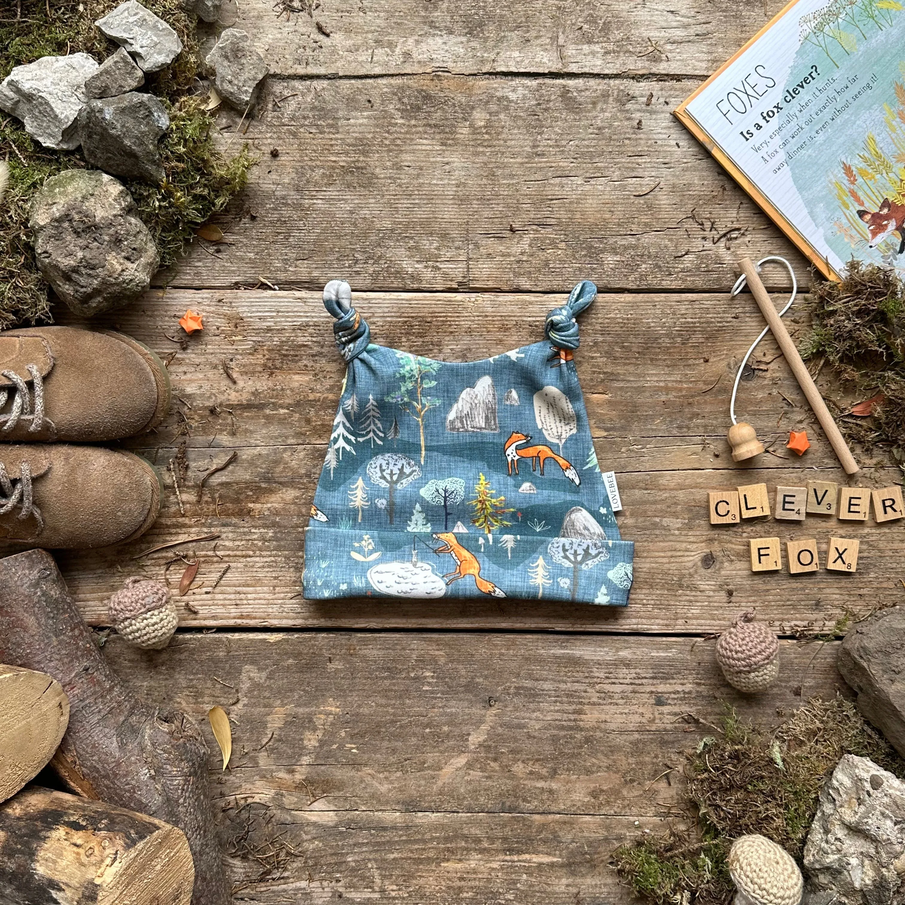 Blue Fox Mountain Knotted Hats | Ready To Post