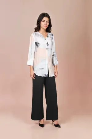 Blush printed shirt