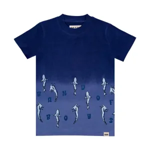 BOB Blue Dip-Dye Shark Tee