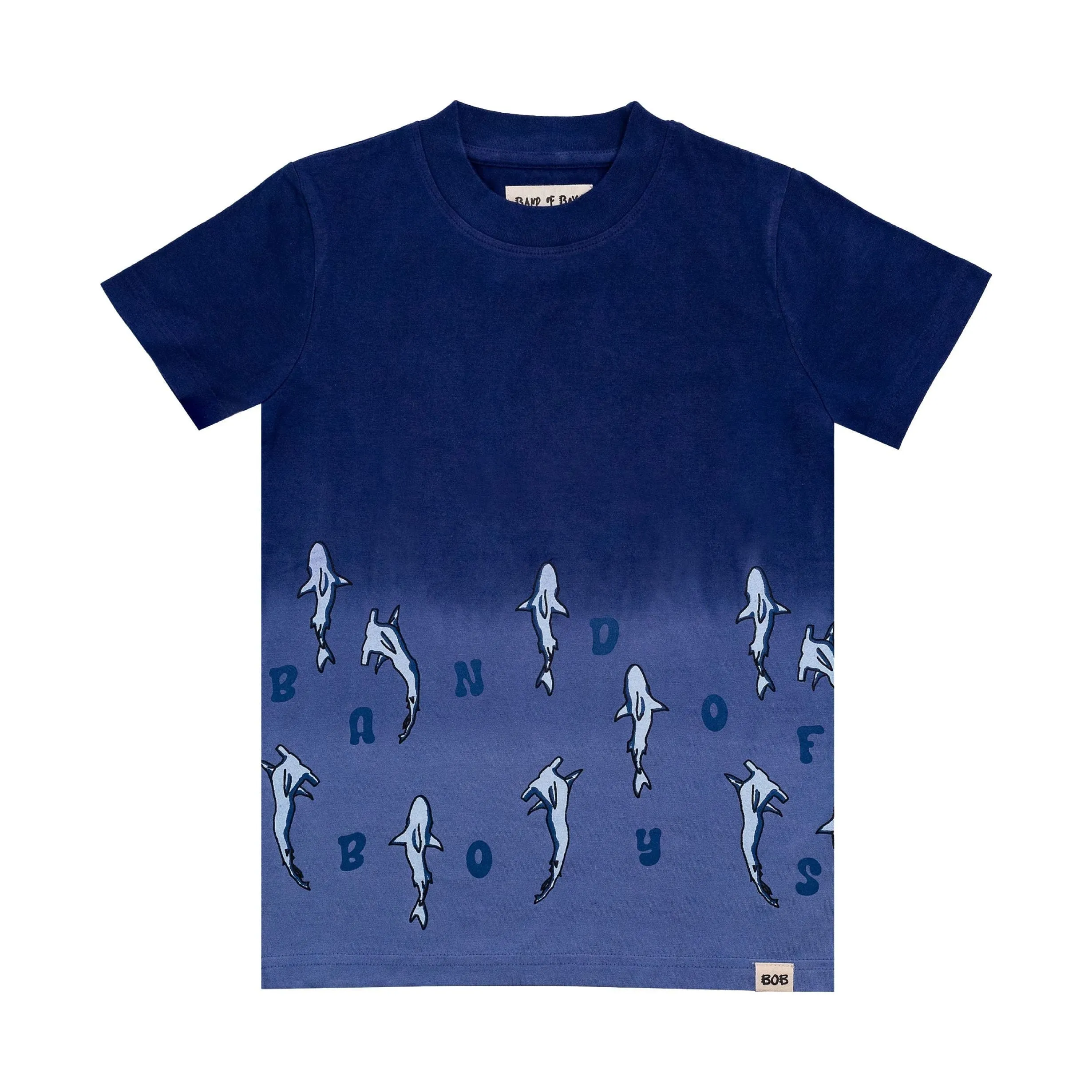 BOB Blue Dip-Dye Shark Tee