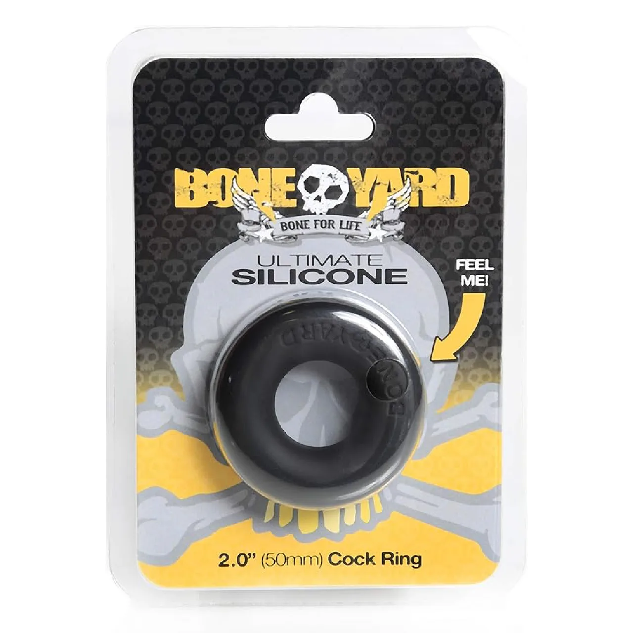 Boneyard Silicone Ultimate Ring Black