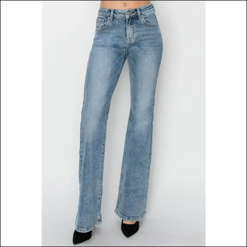 Bootylicious Bliss: Needful Things Mid Rise Bootcut Jeans for the Win! 🍑💃