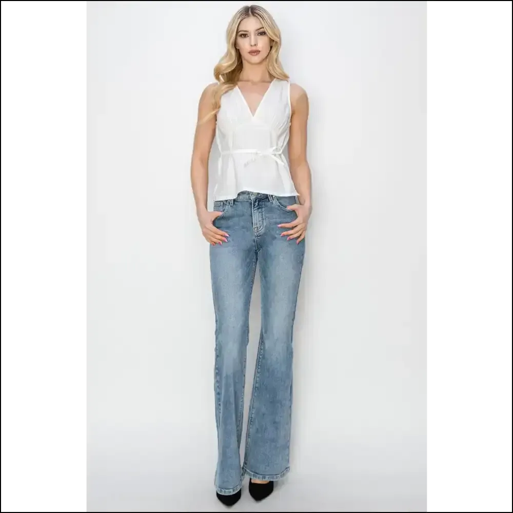 Bootylicious Bliss: Needful Things Mid Rise Bootcut Jeans for the Win! 🍑💃