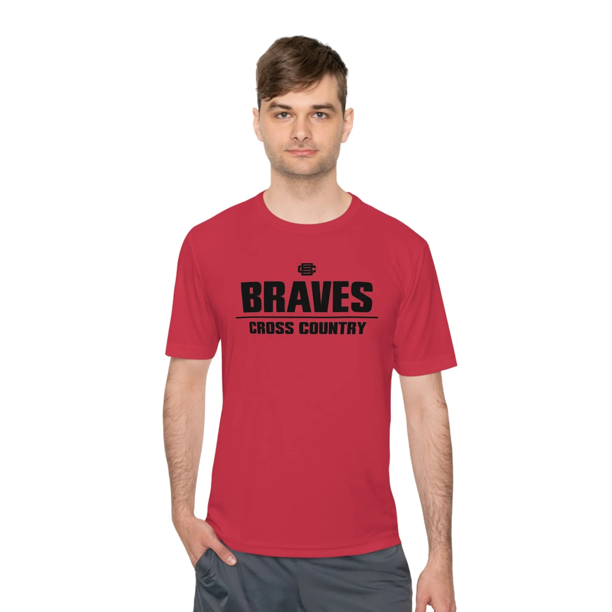 Braves Cross Country Moisture Wicking Tee