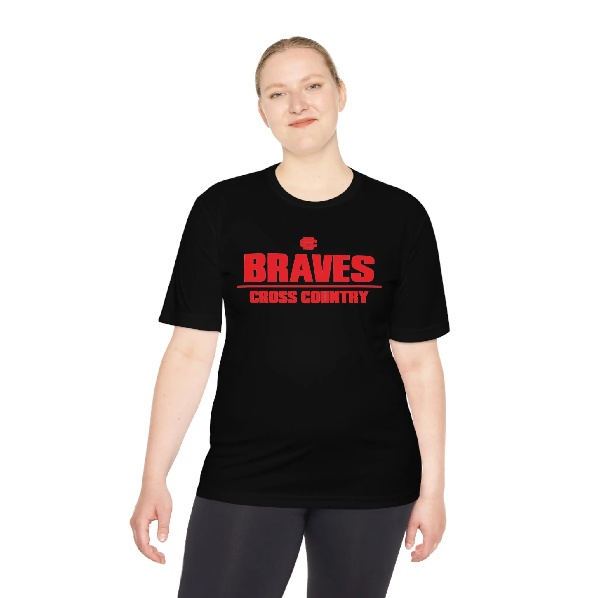 Braves Cross Country Moisture Wicking Tee