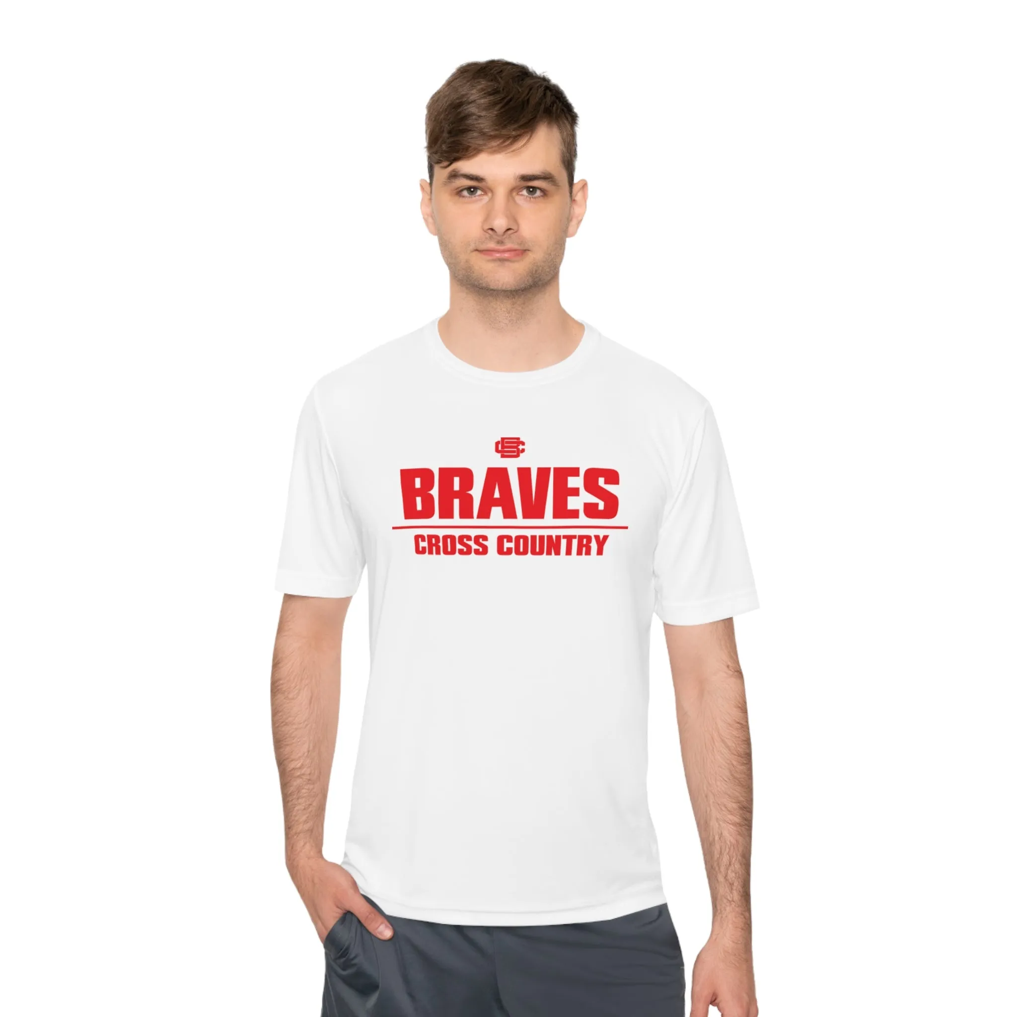 Braves Cross Country Moisture Wicking Tee