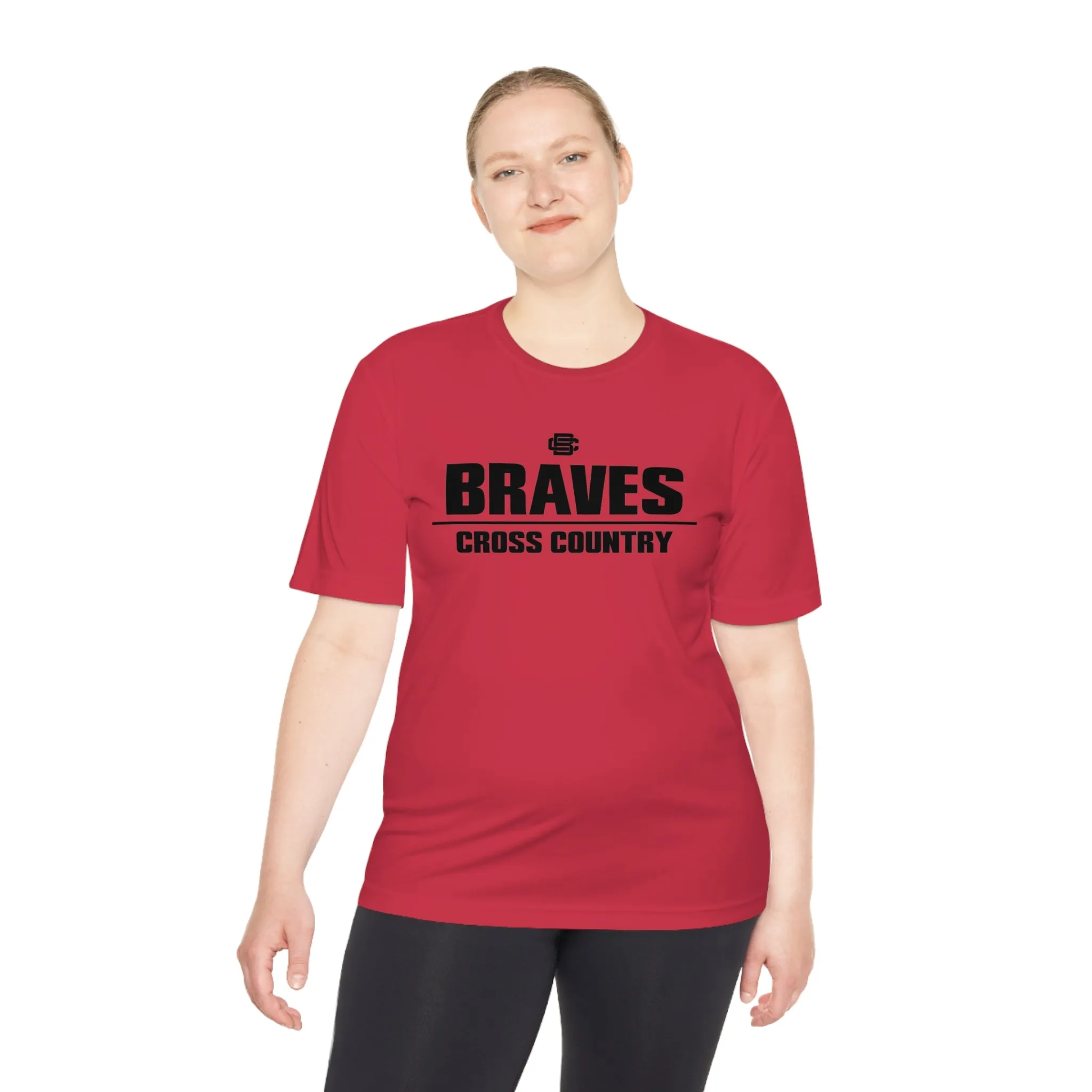 Braves Cross Country Moisture Wicking Tee