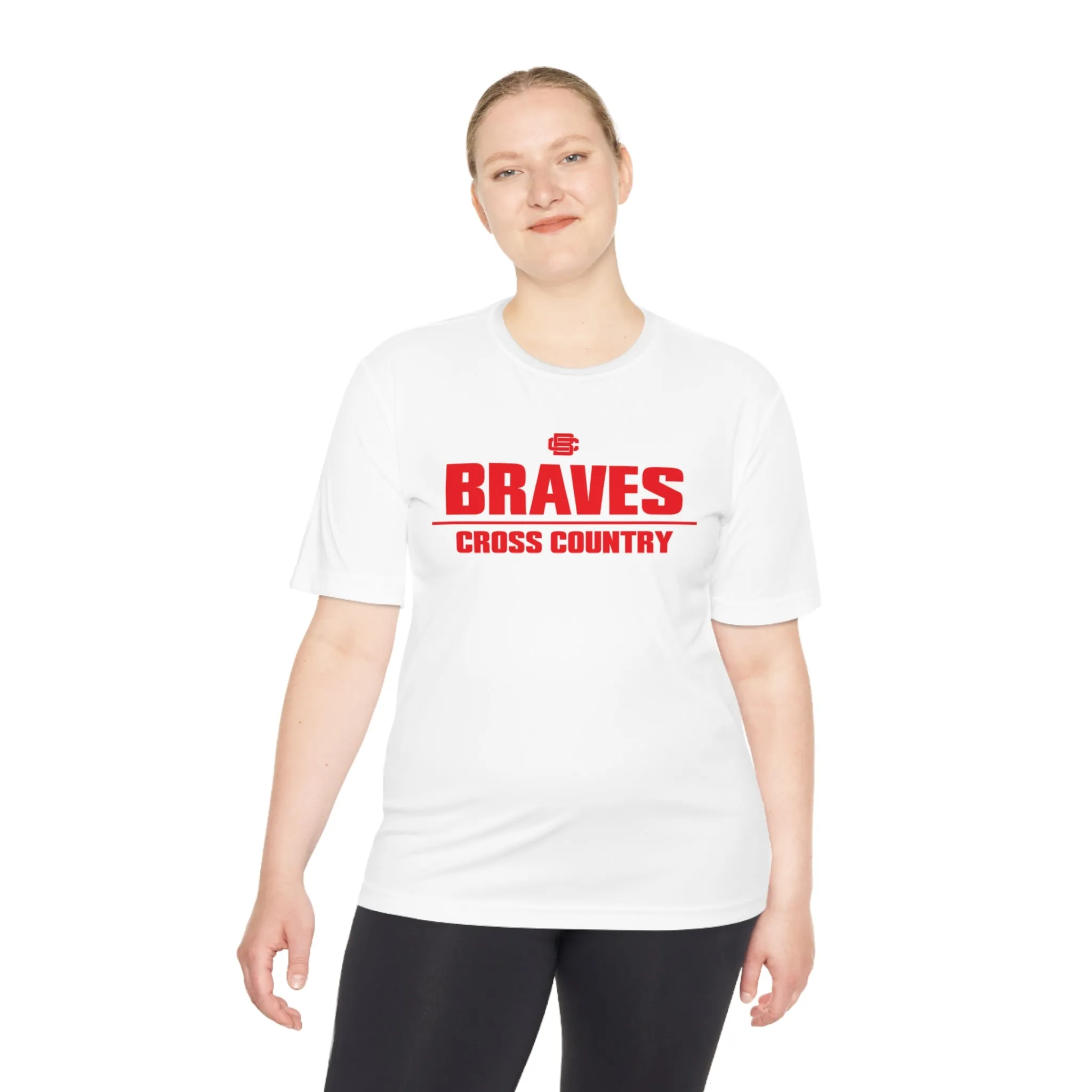 Braves Cross Country Moisture Wicking Tee