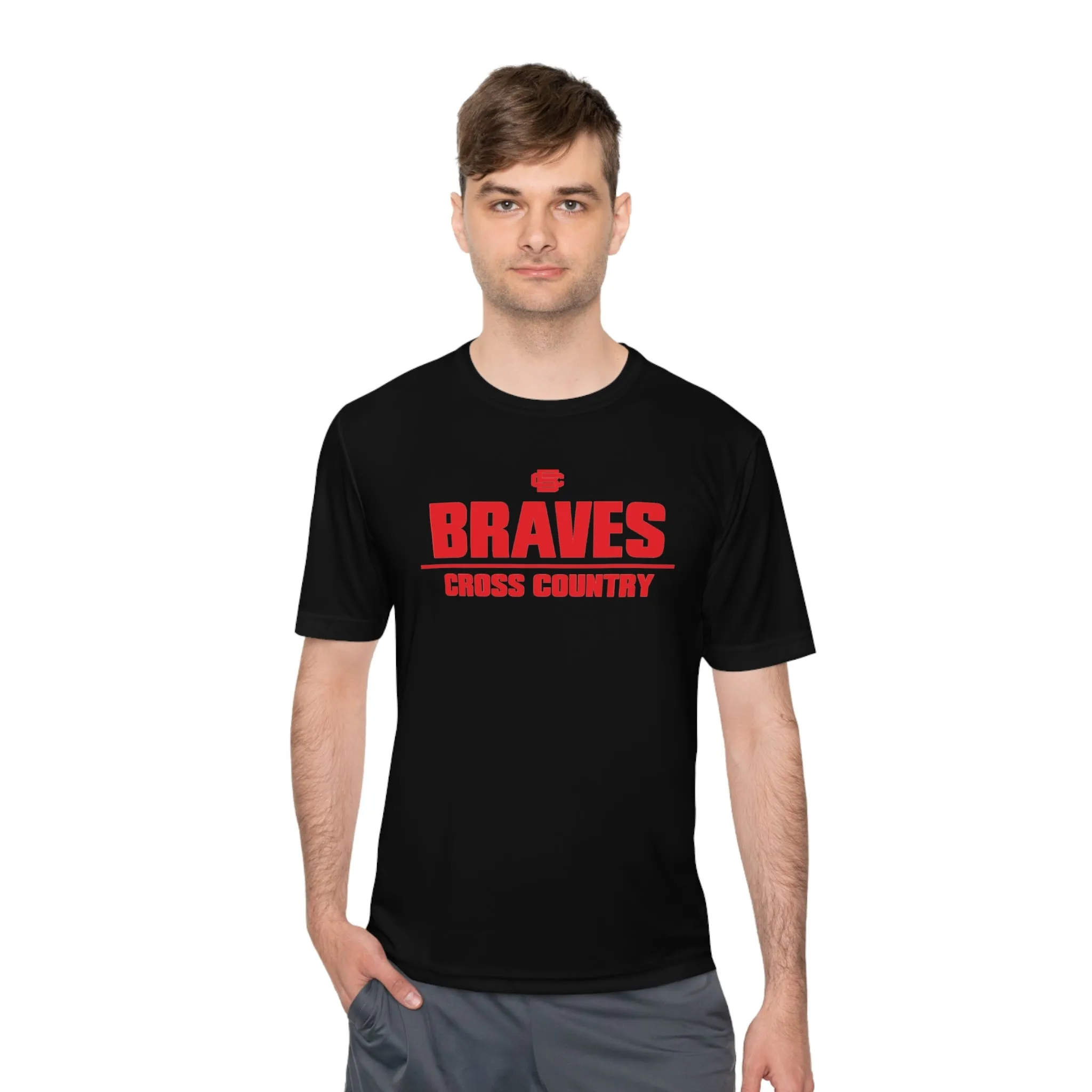 Braves Cross Country Moisture Wicking Tee