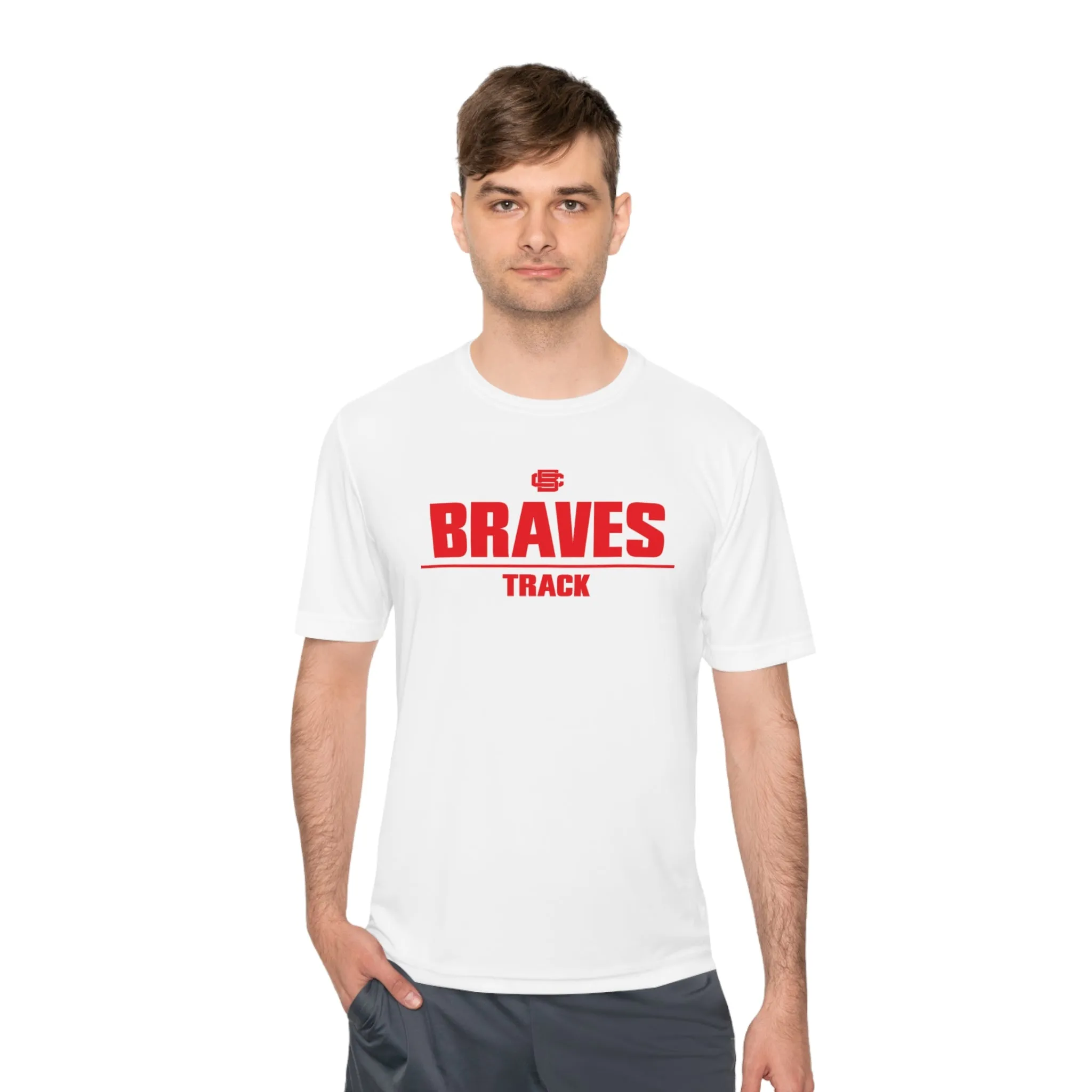 Braves Track Moisture Wicking Tee