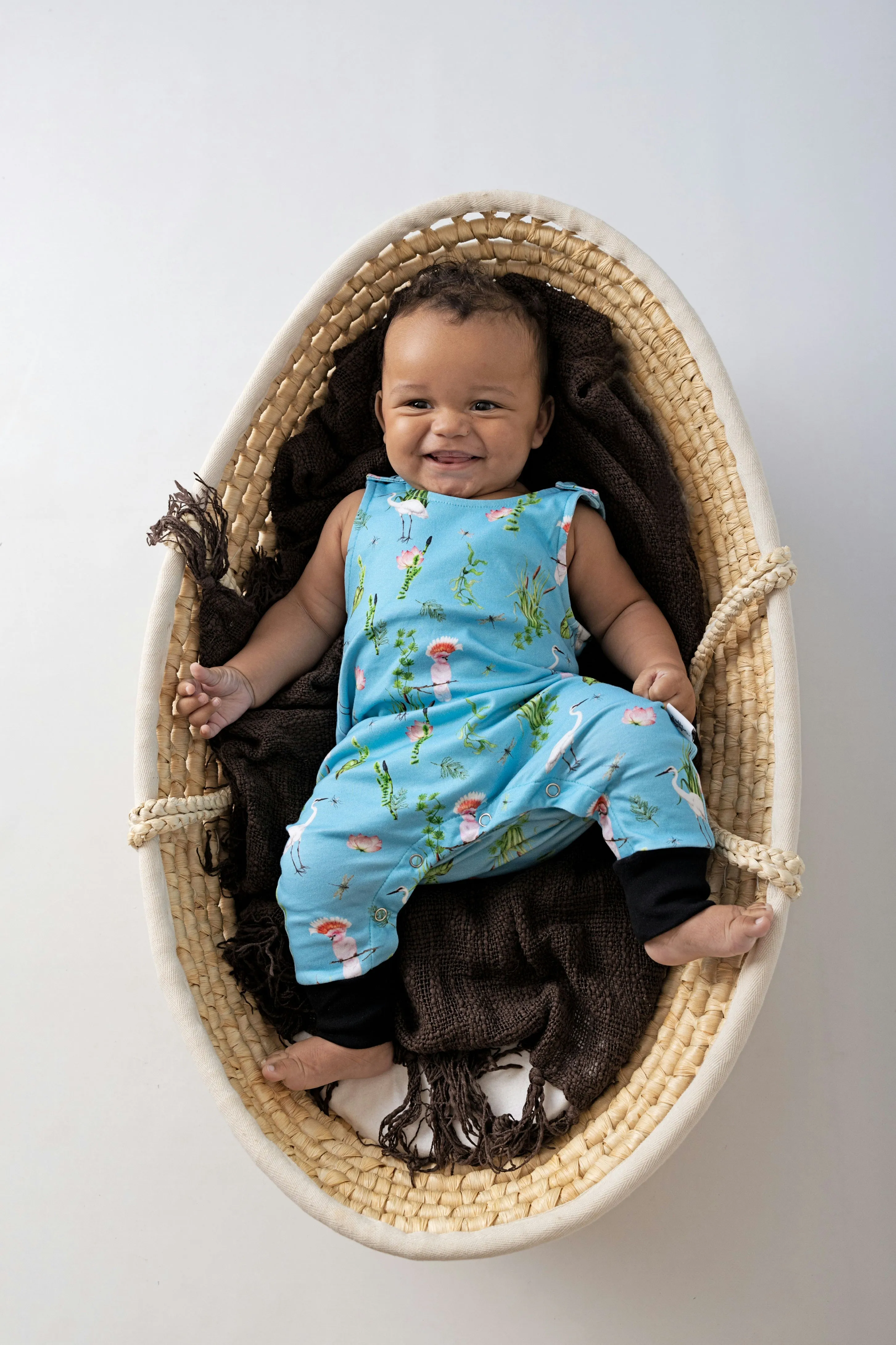 Bullrush | Organic Cotton Romper | Size 000 - 2
