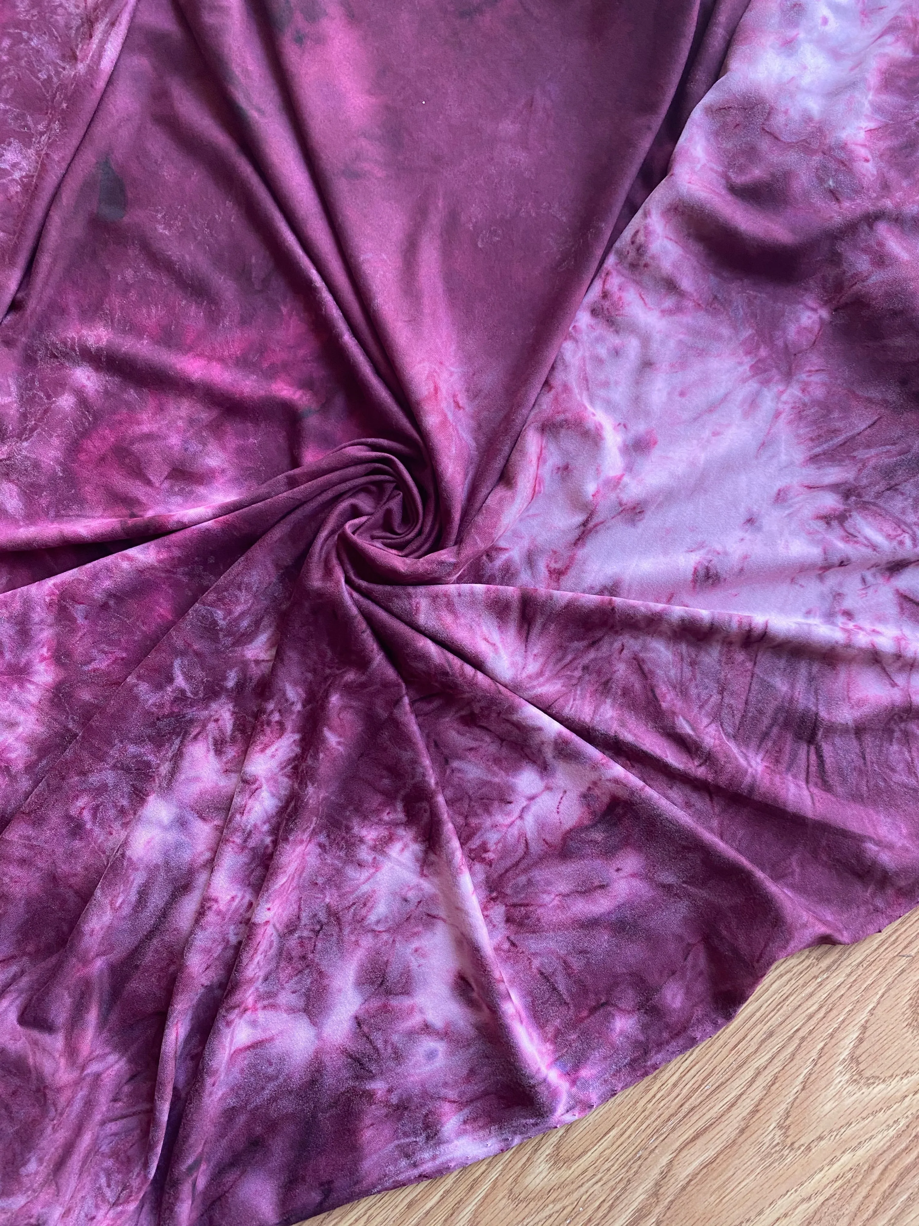 Burgundy Single Brushed DTY