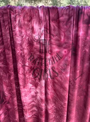 Burgundy Single Brushed DTY