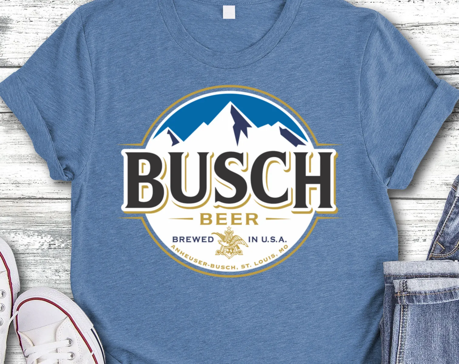 Busch Light Beer Logo Inspired Unofficial Custom Design SVG PNG EPS AI Digital Cut Files Editable Printable