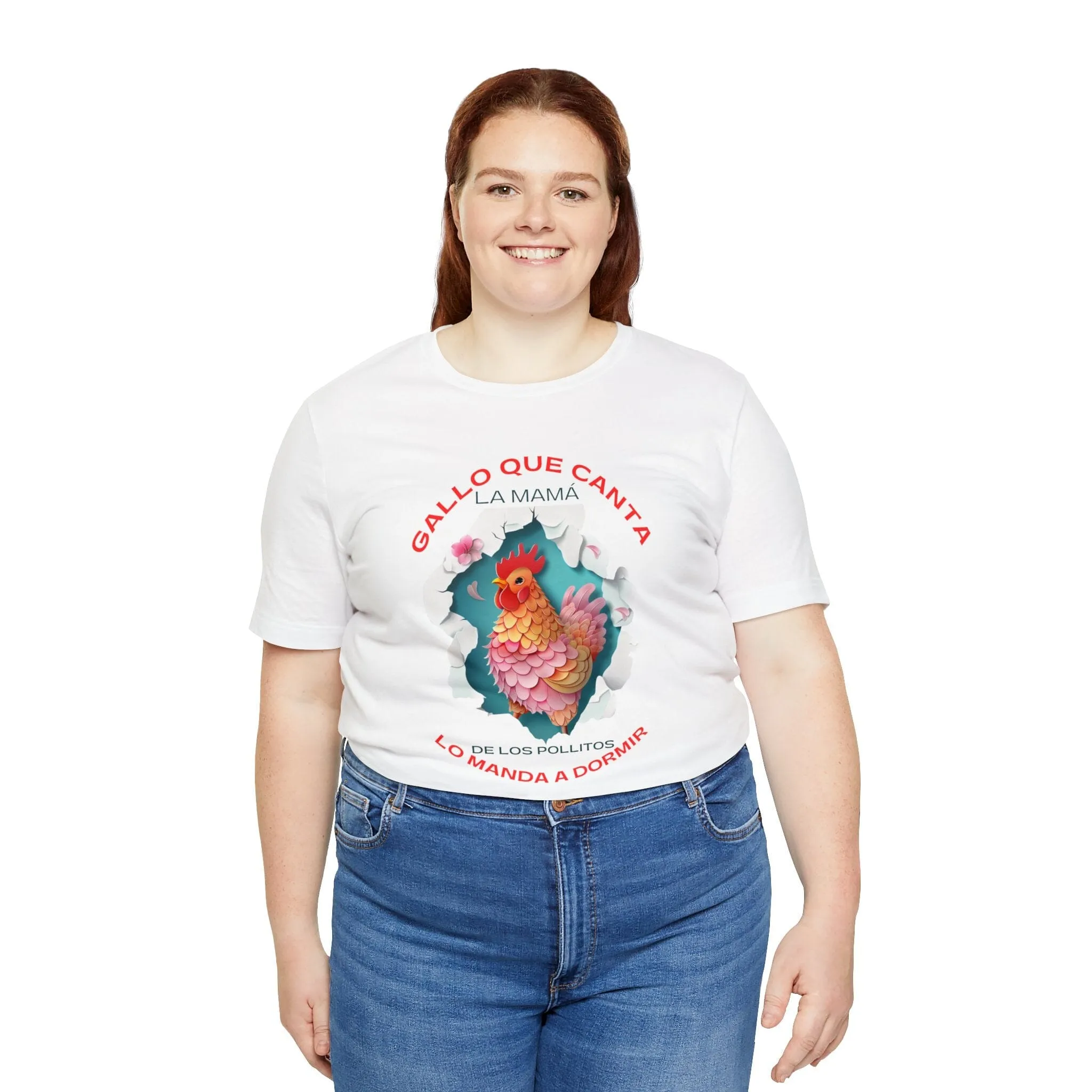 Camiseta Única 'Gallo que Canta' - El Poder de Mamá en un Diseño Exclusivo