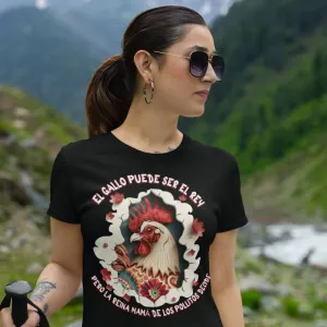 Camiseta 'Reina Mamá de los Pollitos' – Donde el Amor y el Mando se Unen con Estilo