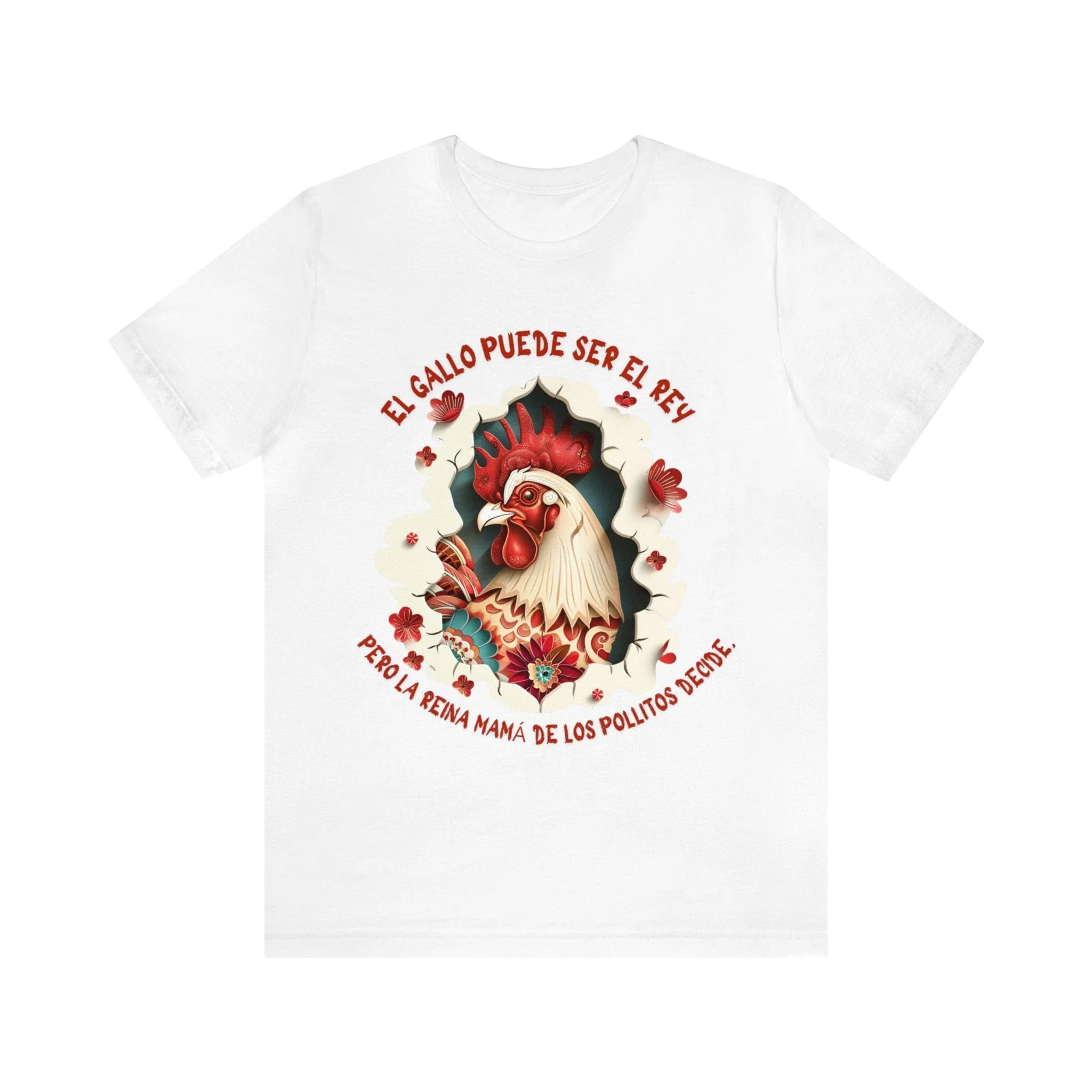 Camiseta 'Reina Mamá de los Pollitos' – Donde el Amor y el Mando se Unen con Estilo